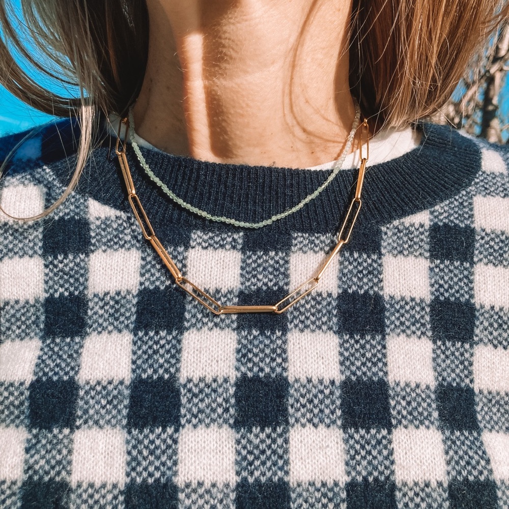 Aquamarine Necklace Catbird